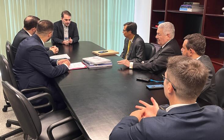 Comitiva do setor de Serviços leva ao Senado preocupação quanto ao aumento da carga tributária Comitiva do setor de Serviços leva ao Senado preocupação quanto ao aumento da carga tributária
