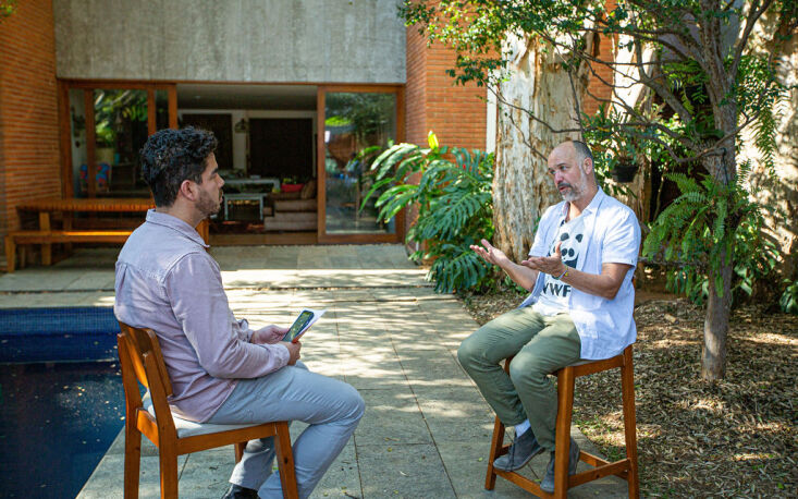 Prado em conversa com Vinícius Mendes Prado em conversa com Vinícius Mendes
