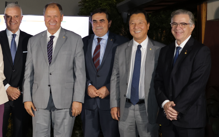 Frente Parlamentar pelo Brasil Competitivo reunida (Crédito: divulgação) Frente Parlamentar pelo Brasil Competitivo reunida (Crédito: divulgação)